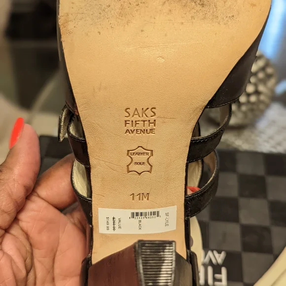 Saks Fifth Avenue Sandal - Picture 6 of 11